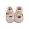 Infant Unisex Cotton Shoe-Sock: Non-Slip, Thickened, Newborn Pre-Walking Footwear (0-1 Year)