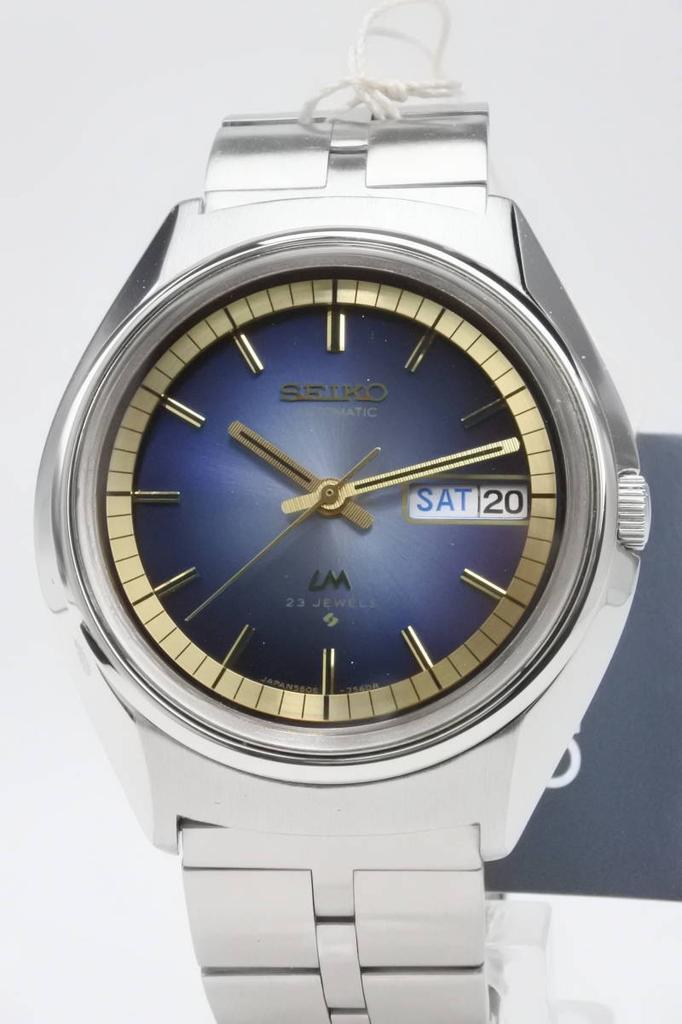 SEIKO Lord Matic 23 Jewels Automatic Watch with Strap A Stylish and Exquisite Item 1973 5606-7270 Men's (LM)