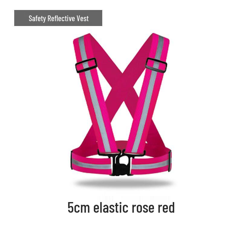 Reflective Elastic Safety Strap