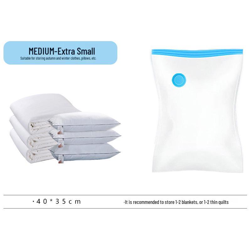 Vacuum Compression Bag for Quilts, Clothes, and Down Jackets - Space-Saving Travel Solution