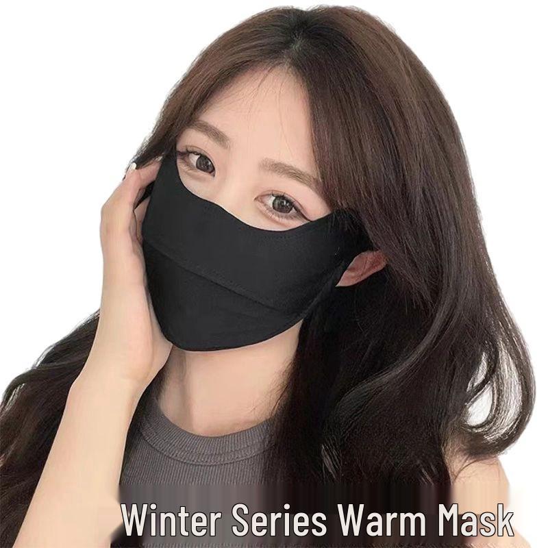 5D atmungsaktive Radsportmaske mit Augen- und Nasenschutz, winddicht & staubdicht für Damen und Herren - Herbst/Winter