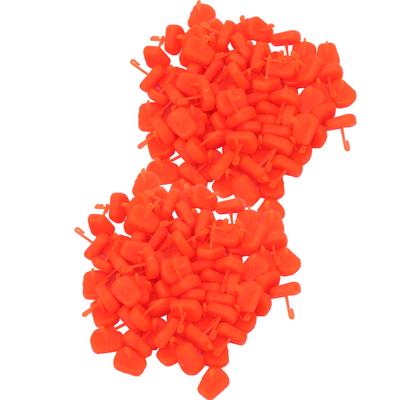 150 Stück Set 4 Farben Angelfischen Schwimmender Mais Weicher Künstlicher Köder Simulation Maiskorn Rot