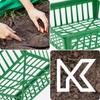 KADAX Korbabdeckung zum Pflanzen von Blumenzwiebeln, 28 cm