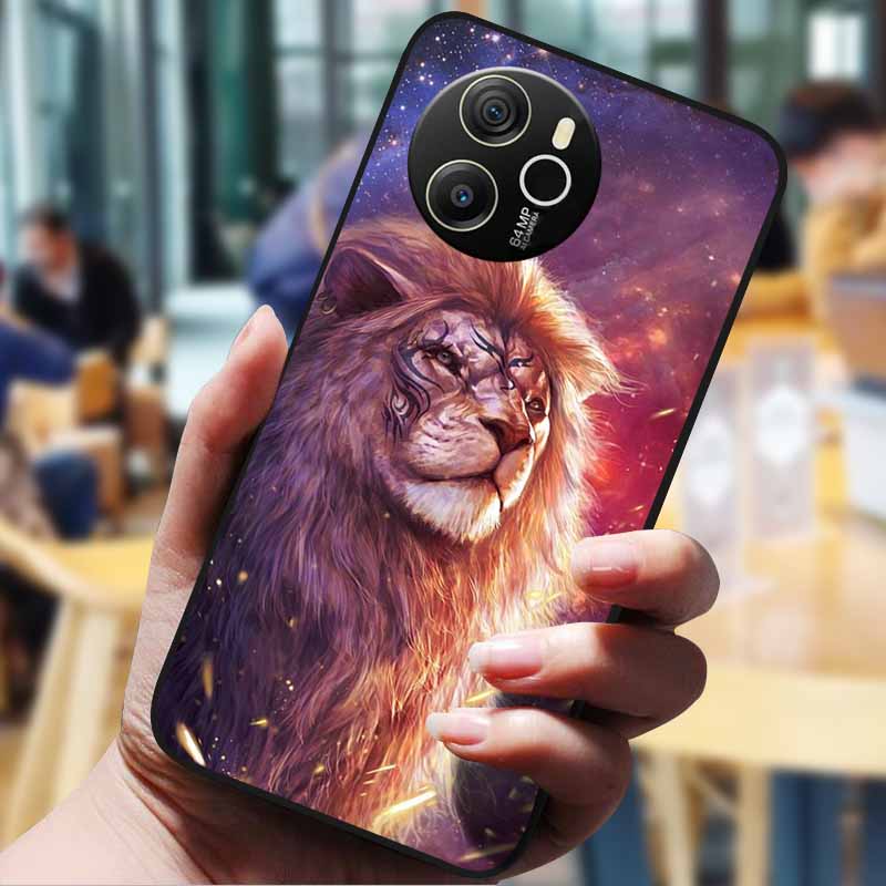 For Blackview Shark 8 Case 6.78" Cartoon Painted Cover Lovely Case Soft Silicone Protect Cover For Blackview Shark8 Cases Bumper