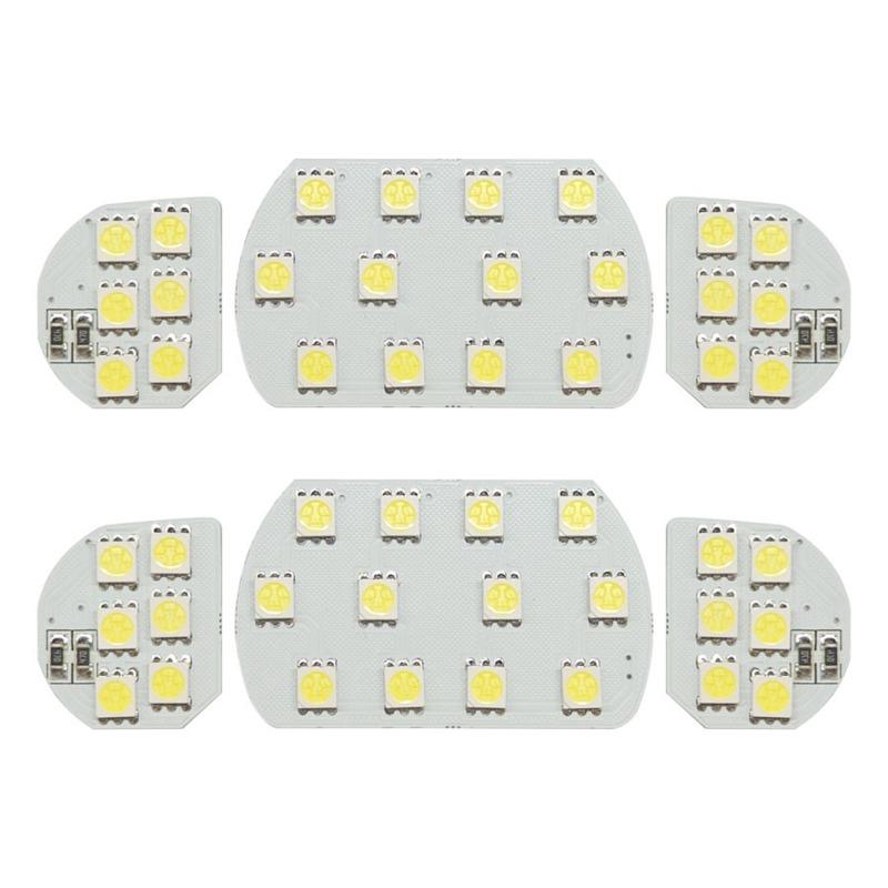 

LED Reading Light 6 Piece Set Compatible with Peugeot 3008 308 4008 Citroen C4 C5 Elysee Car Accessories tallation Kit Blu-ray