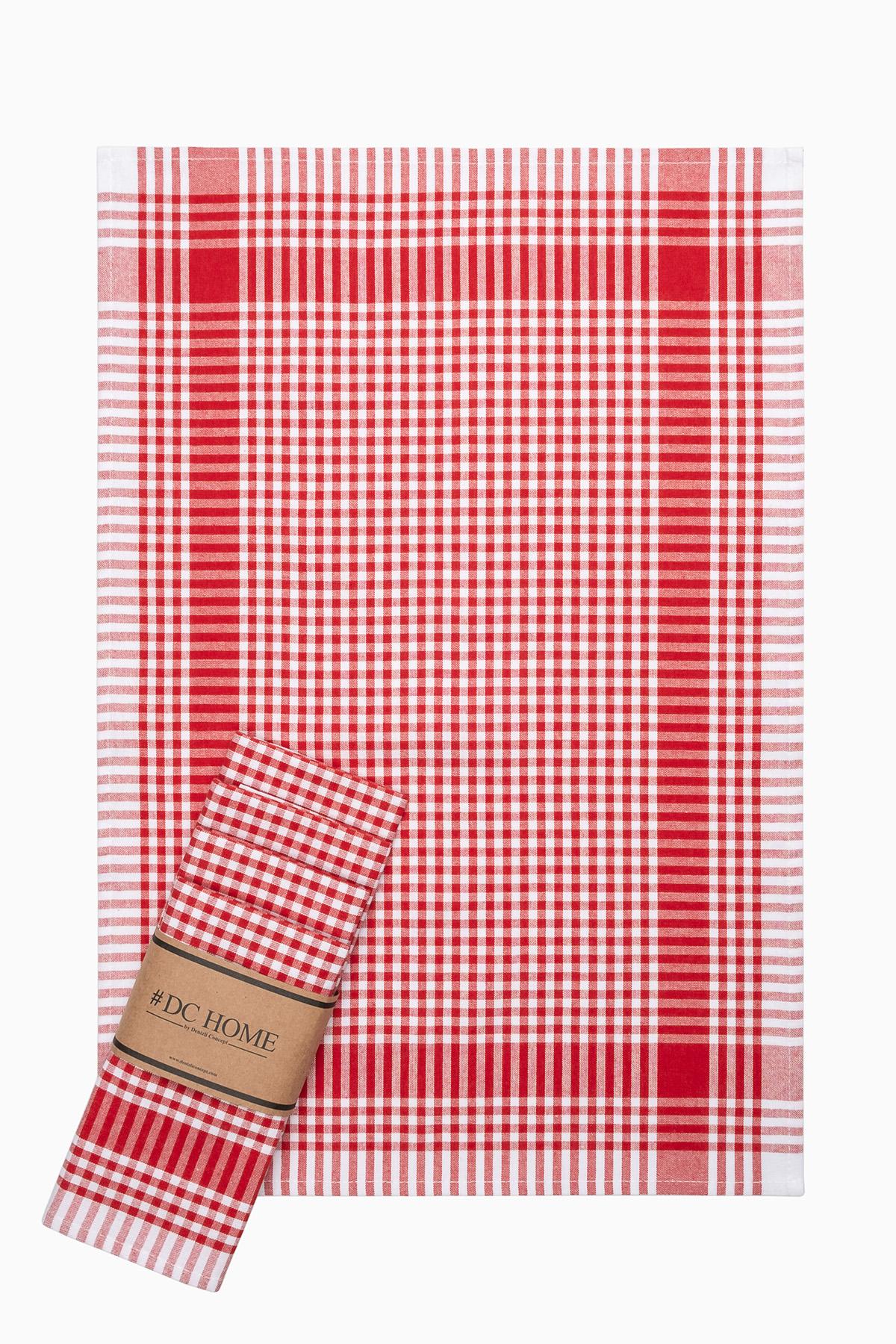 

Кухонні рушники Gingham 5-Piece Red