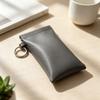 Hanging Glasses Storage Bag PU Leather Sunglasses Protective Cover  Eyewear Accessories