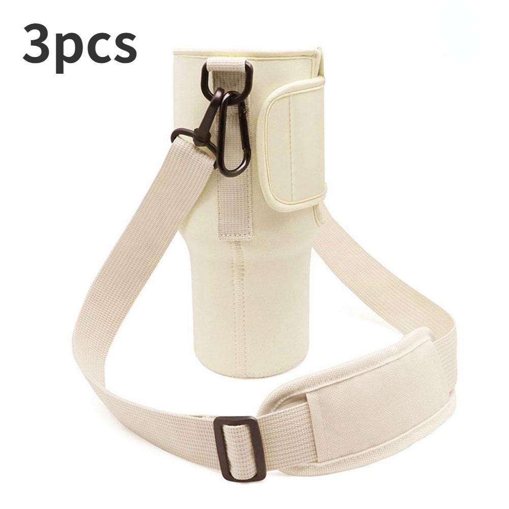პორტატული სასარგებლო წყლის ბოთლის ჩანთა სასმელის ჭიქის ყდის დამჭერი რეგულირებადი მხრის სამაგრი ჯვარედინი ცოცვაზე