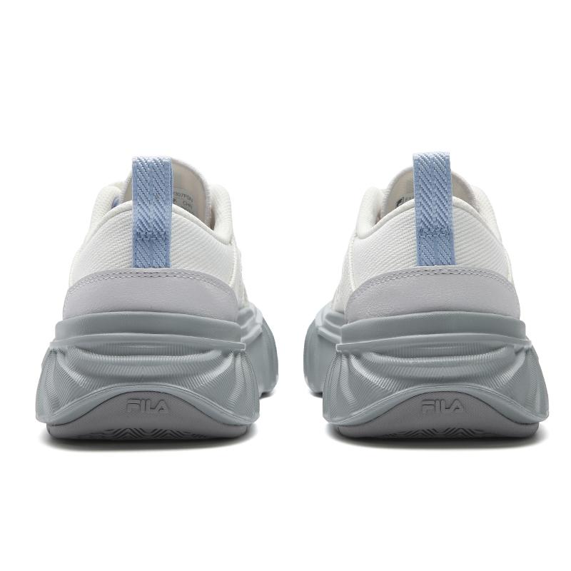 FILA FOSSO 1+ Low top Canvas Shoes Women's Star White/Rain Mist Gray F12W622307FSN