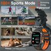 New 1200mAh Large Capacity Battery Smart Watch Men Outdoor Flashlight 3ATM Waterproof Sports Fitness Bluetooth Call Smartwatch