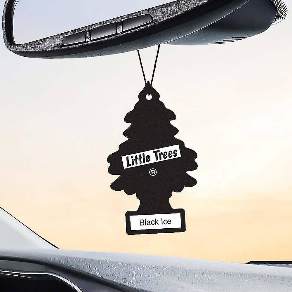 12x Deodorante per Auto Magic Little Tree Profumo Black Ice