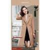 Autumn and Winter New Thickened Woolen Women's Coat Wish Multi-colored Plus Long Coat