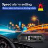 HUD Head-up Display Wireless Solar Powered Electric Component Multi-functional USB HUD Display for Vehicle