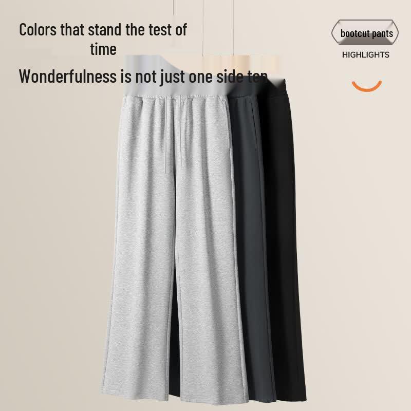 MINISO Men's Korean Style Straight Fit Casual Sweatpants