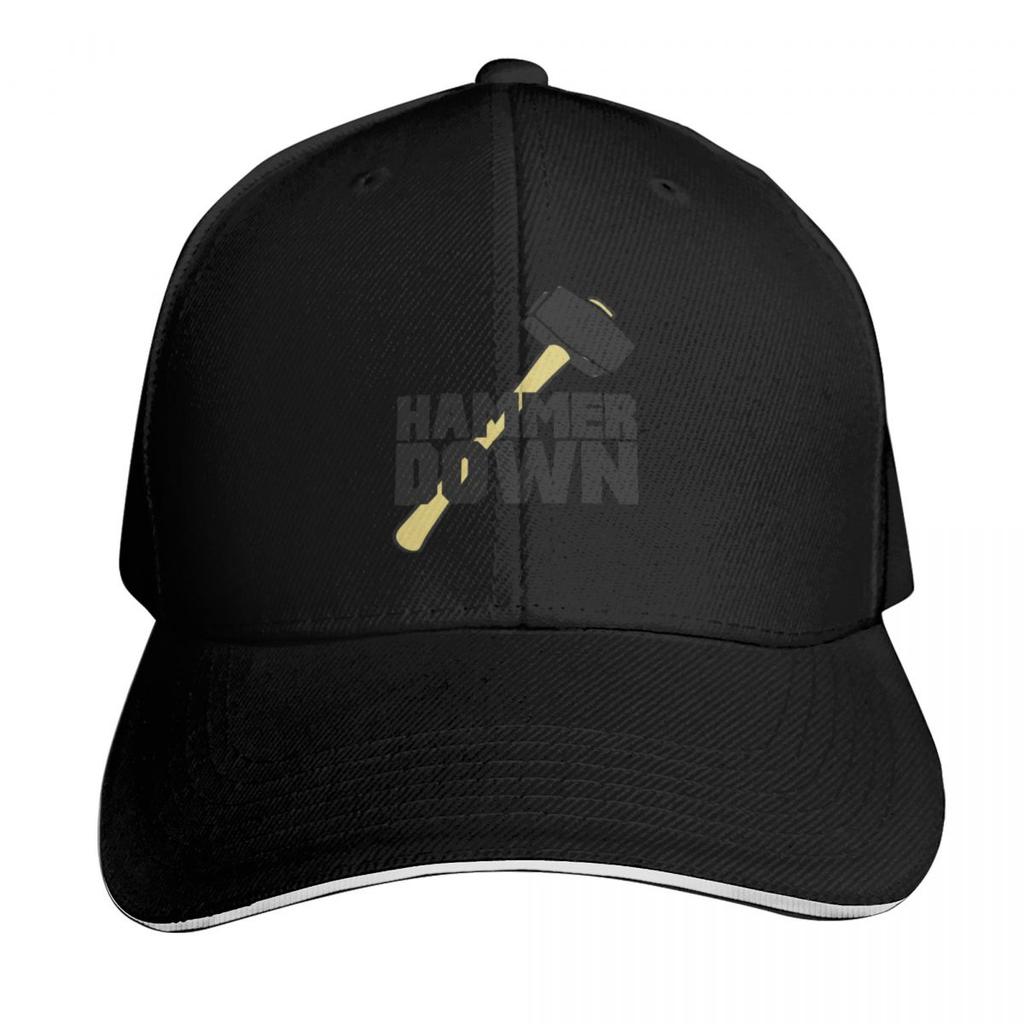 Hammer Down Baseball Cap Unique hats Uv Protection Solar Hat Unisex hat Hat Beach FeUnisex Unisexs