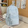 Schoolbag Fresh Schoolbag Versatile College Student Junior High School Girl Polka Dot Simple Large Capacity Cute Backpack New Backpack