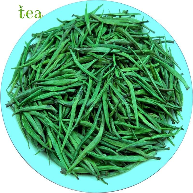 Chá Verde Língua de Pavão 2024 Novo Chá Ming Qian Premium Tender Buds Chá de Primavera Meitan Cui Bud 250g Tribute Buds Cabeça Inteira