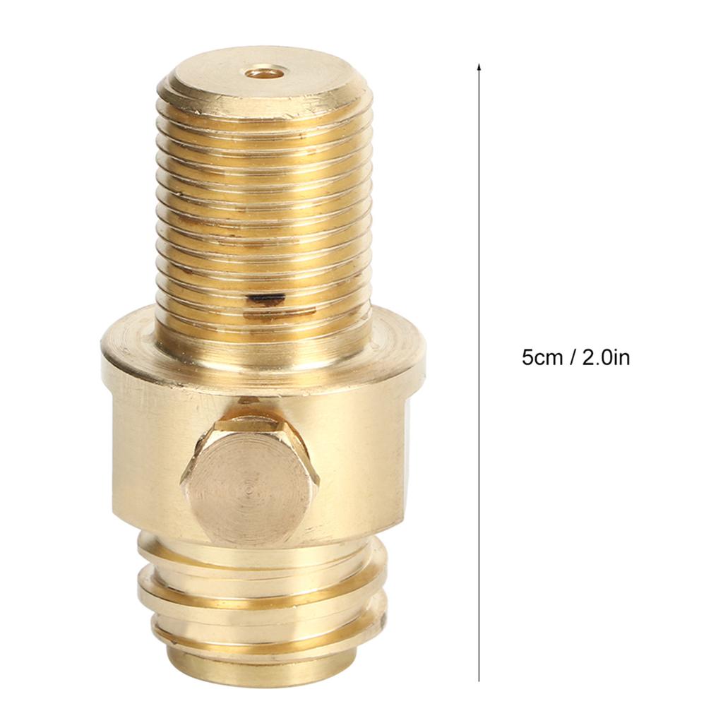 Soda Cylinder Valve CO2 Refill Adapter Converter M18X1.5 for Sodastream