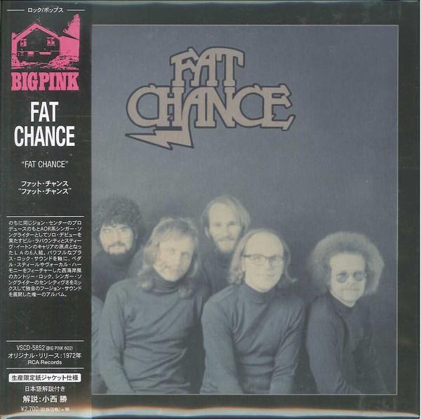 CD FAT CHANCE - Fat Chance VSCD5852 Vivid Sound 2019 Japan ObiRock Used