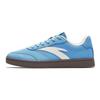 Vitality Classic Retro Campus Life Fashion Versatile Minimalist Low-Top Skate Shoes Kids Sneaker Light-Blue Ivory-White 922618099-6