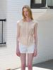 Antome Giselle Sleeve Blouse (Salmon Beige)