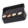 Auto Auto Tragbare Kunststoff Münze Halter Storage Box Fall Container Münzen Organizer Lagerung Tasche