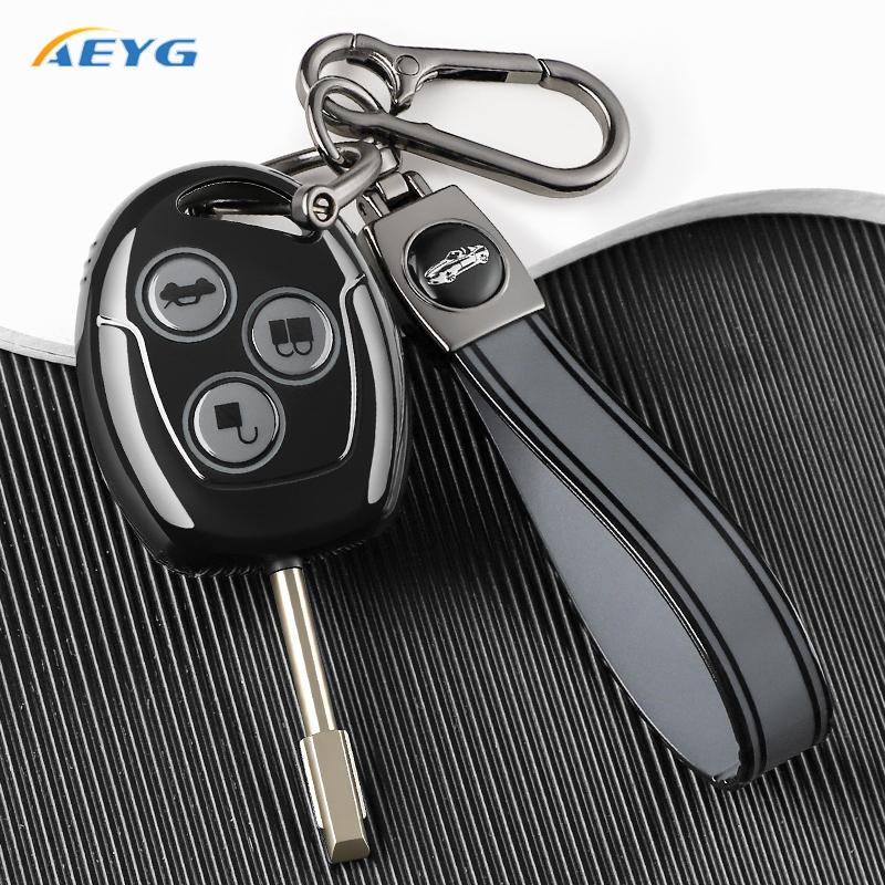 

New Soft Tpu Car Key Case Shell Cover For Ford Focus Fiesta Fusion C-Max For Mondeo Galaxy C-Max S-Max Holder Fob Accessories