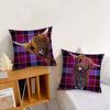 Funny Highland Cow cushion cover Pillow Cover Decoration Room Home Sofa living Office Car Nordic Simplicity