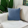 Waterproof Solid Color Jacquard Pillow Cover for Sofa Office Waist Cushion Cover Home Decorative Pillowcase Decoration 45x45
