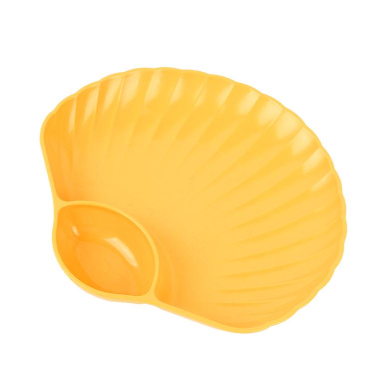 

Household Desktop Creative Shells Love Fruit Snacks Dried Fruit Plate