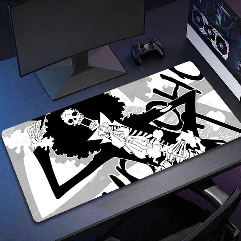Mouse Pad One Piece Anime Notbook Gamer Large Keyboard Nonslip Rubber Computer Carpet Desk Mat Pc Gamer 90x40 Mousepad