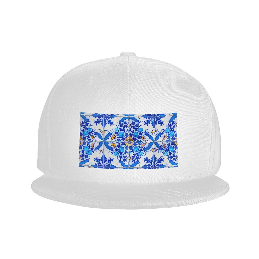 Portuguese Tile Decor Azulejo Lisboa Baseball Caps Snapback Fashion Baseball Hats Casual Casquette Outdoor for Unisexs And Womens