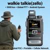 Android ZELLO walkie talkie global 5000 km POC walkie talkie unitate exterioară rețea 4G comunicație bidirecțională