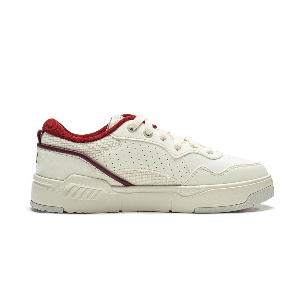 Li Ning Common 80s Coverage Slip Resistant, Abrasion Resistant, Lightweight Low top Skateboard Shoes Women's AGCW120-1