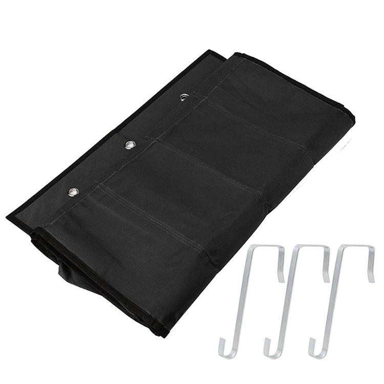 Home Daily Shoes Behind the Door Storage Bag Sundries Wall Hanging Bag Wardrobe Fabric Multi-layer Hanging Storage Bag