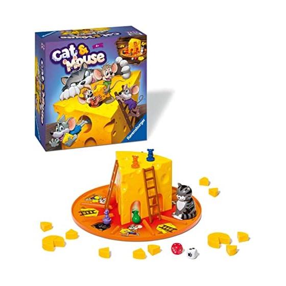 Ravensburger Board Game Cat & Mouse 24567 3 Ages 4 and up [Table Games, Educational Games, Presents (Birthday/Christmas)]