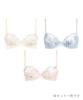 Bras Set of E65 Wing/Wacoal (Lucky Bag) 3, KB9850, Multicolor,