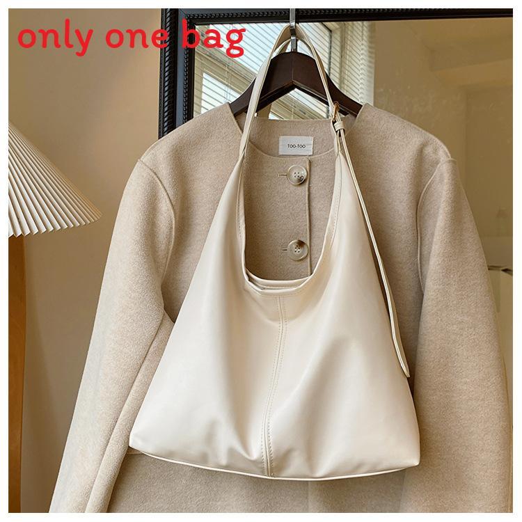 Pu Large Capacity Tote Bag For Women With Zipper Closure And Casual Street Style