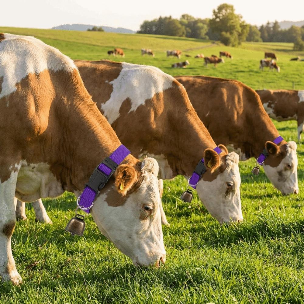 Quick Release Buckle Livestock Collar Adjustable Goat Collar  Outdoor Pasture Grazing