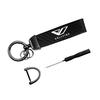 [EYPUPRV] VELLFIRE Exclusive Car Keychain Carabiner Exquisite Carbon Fiber Texture
