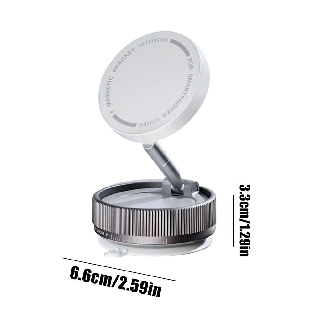 Magnetic Car Phone Holder Dashboard Magnetic Smartphones Accessories Suction Cup Car Phone Mount For Driving Gym Bedroom Office