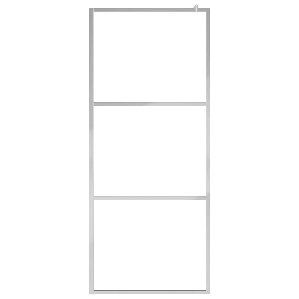 Vidaxl Shower Wall, Frosted ESG Glass, 80 X 195 Cm