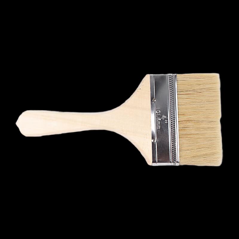 NHZHIW Soft Pig Bristle Straight Handle Brush