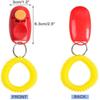 Training Portable with Wrist Strap Cute Dog Clicker Dog Whistle Puppy Training Accessories Dog Toy