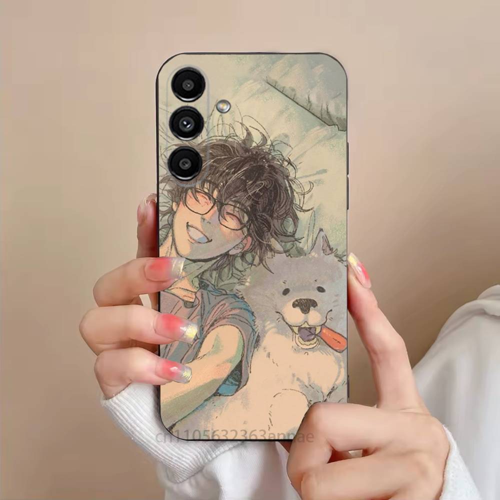 L-Lost In The C-Cloud Manga Phone Case For Samsung Galaxy S21 22 23 24 S25 Ultra PlusS20 FE S10 Plus Cover Funda