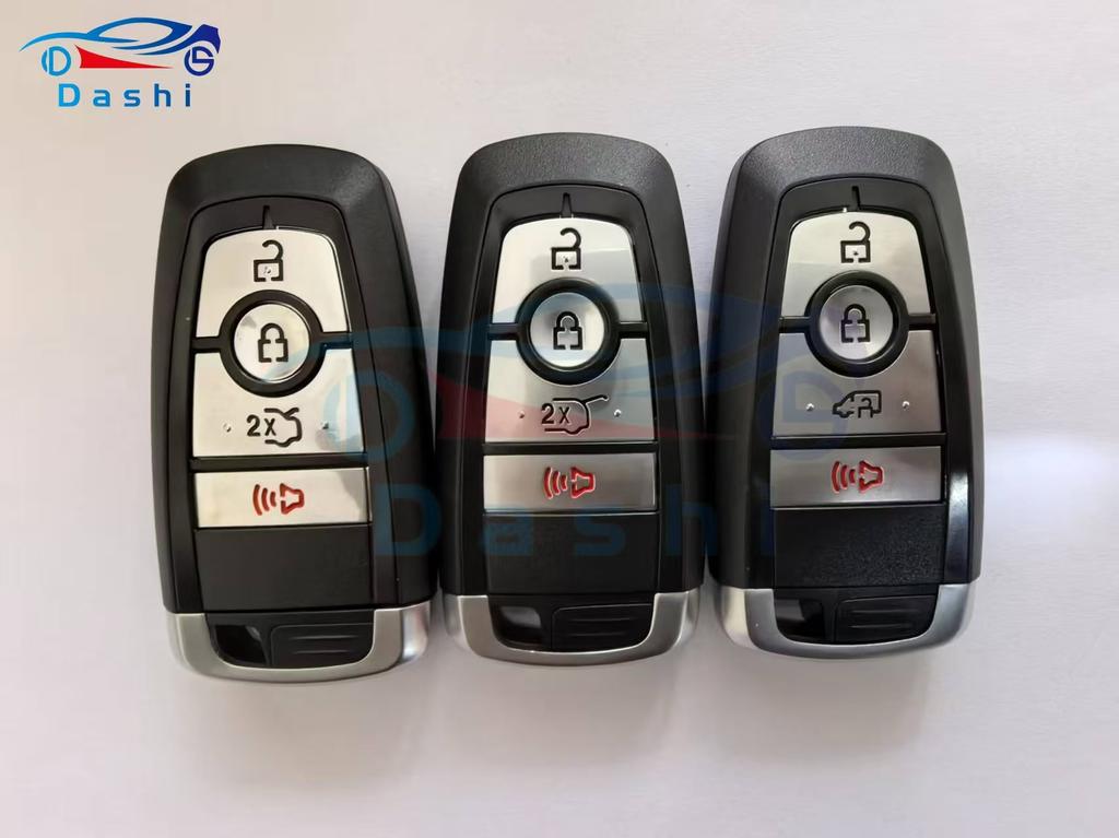 Da Shi Car Key Case For Ford Mondeo Edge Escape Ranger Fusion Mustang Raptor Explorer F150 F250 F-350 4/5Btn Remote Fob Shell