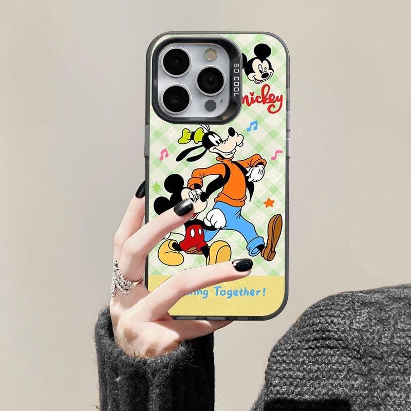 Fun cartoon music note mickey goofy dog for iphone11promax apple 11pr mobile phone case 11 new models