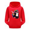 5712 Kids Boys Girls Singer Printed Hooded Pocket Long Sleeves Hoodies