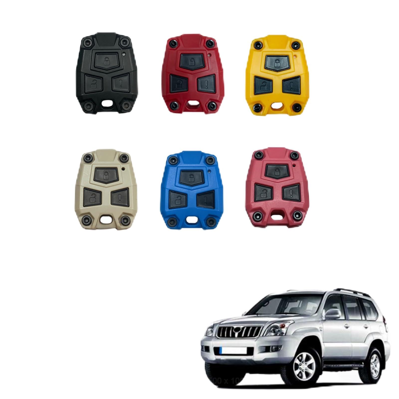 [Shioh] FJ Land Cruiser Key Case Renovation Land Cruiser Armor FJ Land Cruiser LC100/120 1X470 жёлтый