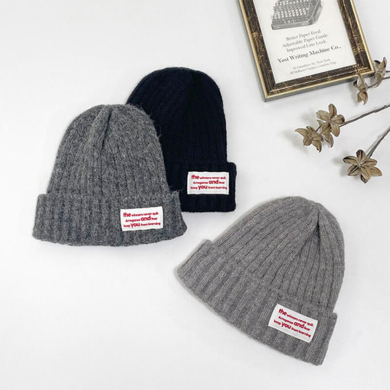 Ihide Soft Warm Tone Women s Wool Winter Hat Charcoal